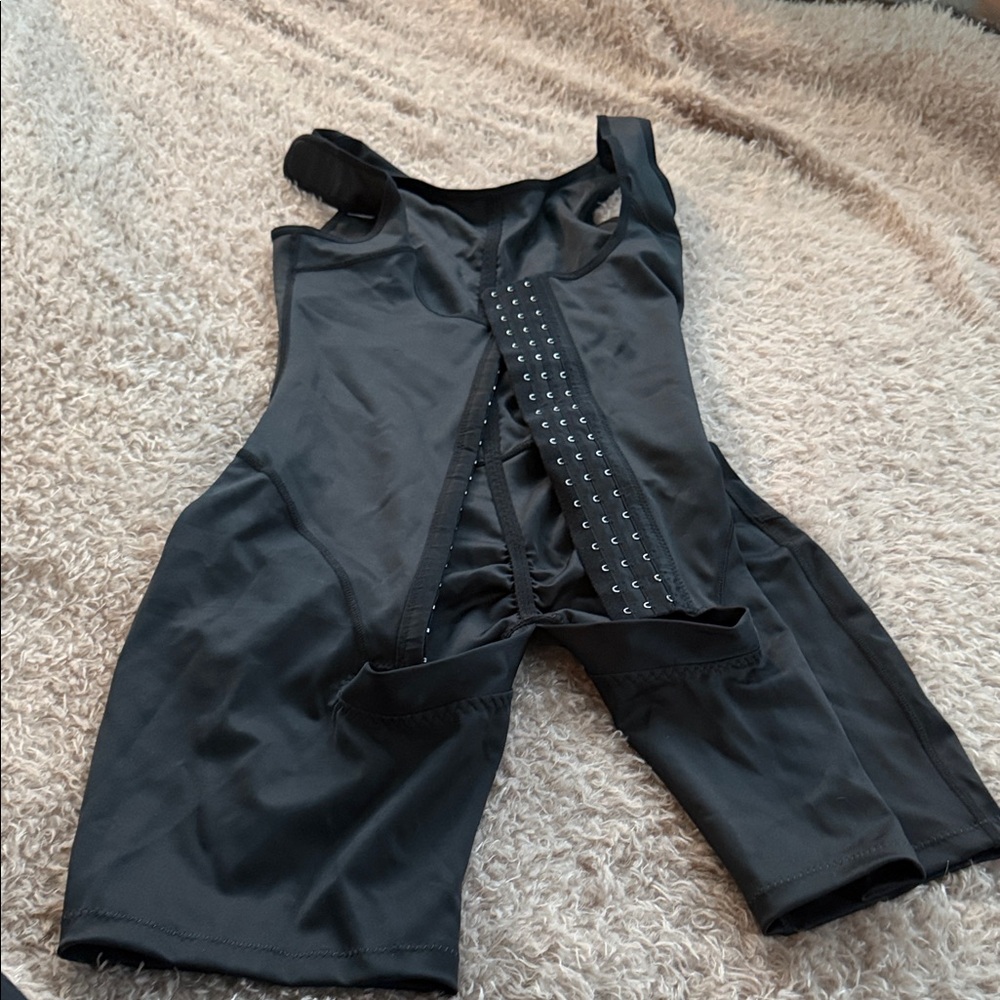 Black Waist and Thigh Shaper Bodysuit medical grade